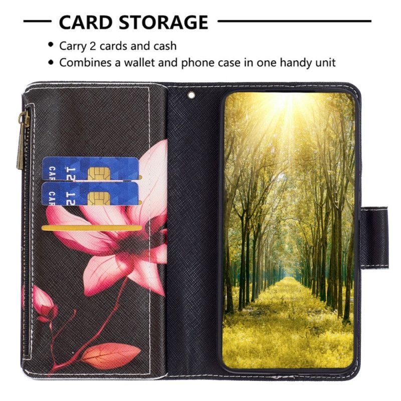 Flip Cover Xiaomi Redmi Note 13 Pro Plus 5g Lotus Wallet