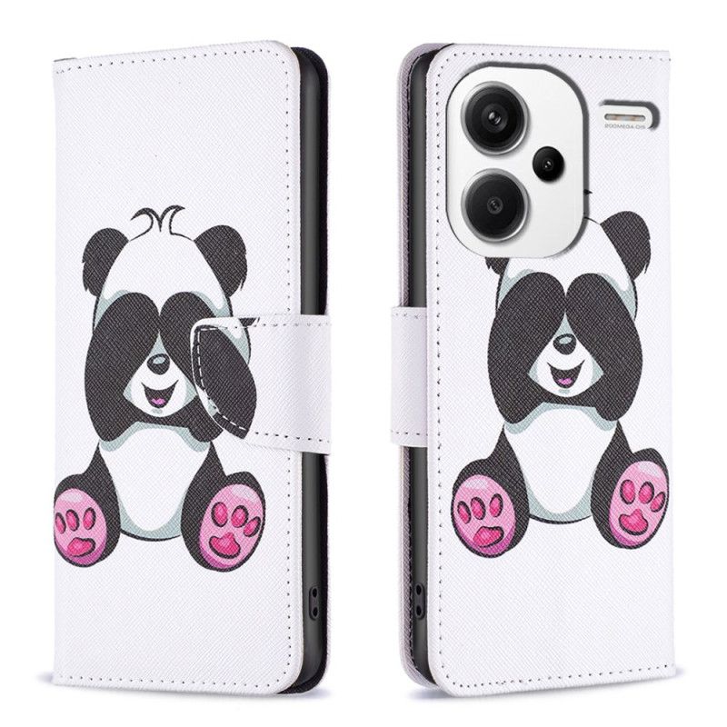 Flip Cover Xiaomi Redmi Note 13 Pro Plus 5g Panda