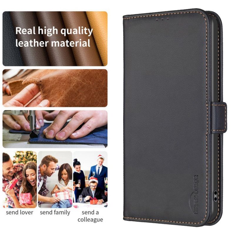 Læder Cover Xiaomi Redmi Note 13 Pro Plus 5g Telefon Etui Binfen Farve