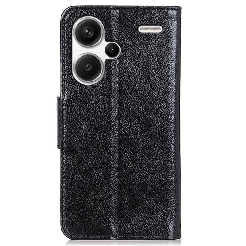 Læder Cover Xiaomi Redmi Note 13 Pro Plus 5g Telefon Etui Split Nappa Læder