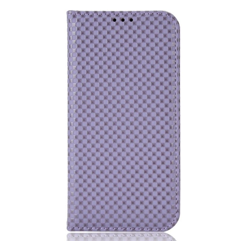 Cover Honor X8 Flip Cover Carbon Fiber Style