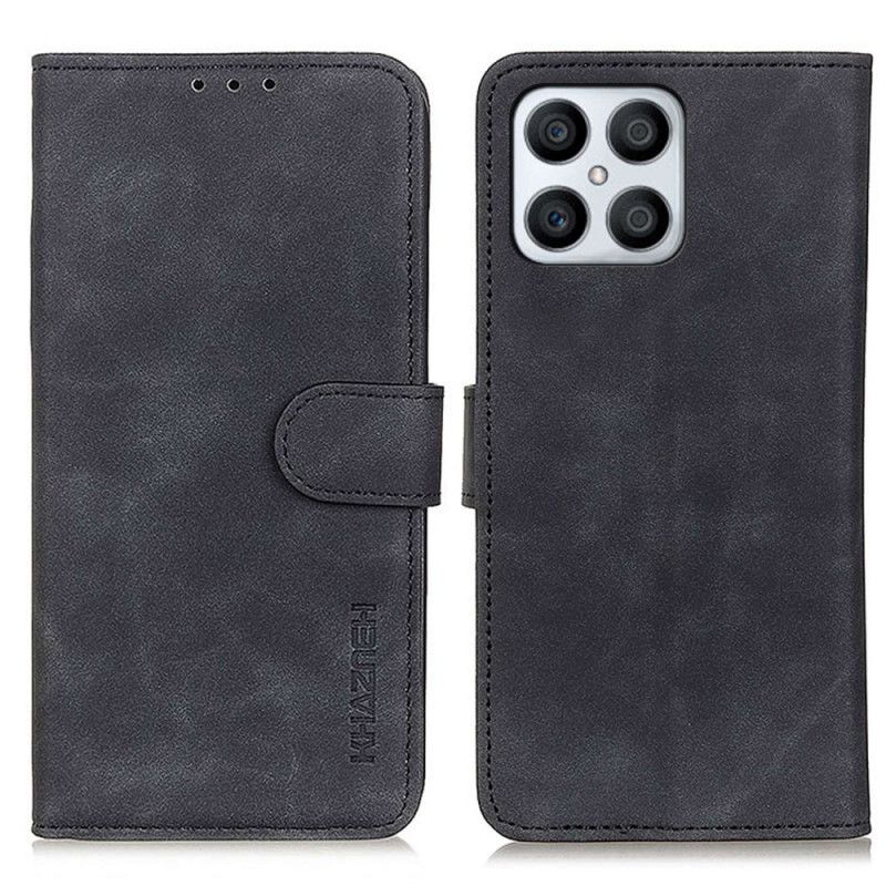 Flip Cover Honor X8 Vintage Lædereffekt Khazneh