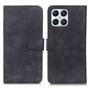 Flip Cover Honor X8 Vintage Lædereffekt Khazneh