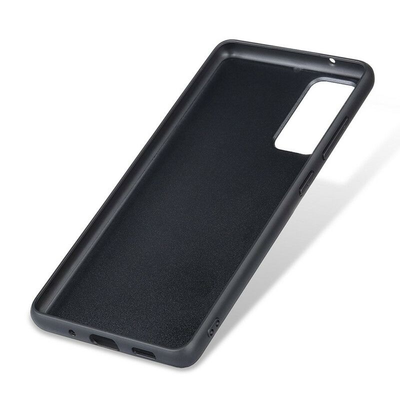 Cover Samsung Galaxy S20 FE Ægte Litchi Læder