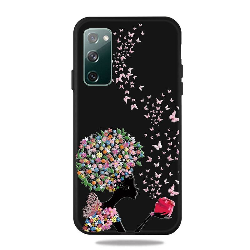 Cover Samsung Galaxy S20 FE Blomstret Hovedkvinde