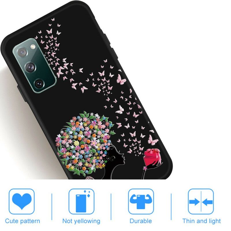 Cover Samsung Galaxy S20 FE Blomstret Hovedkvinde