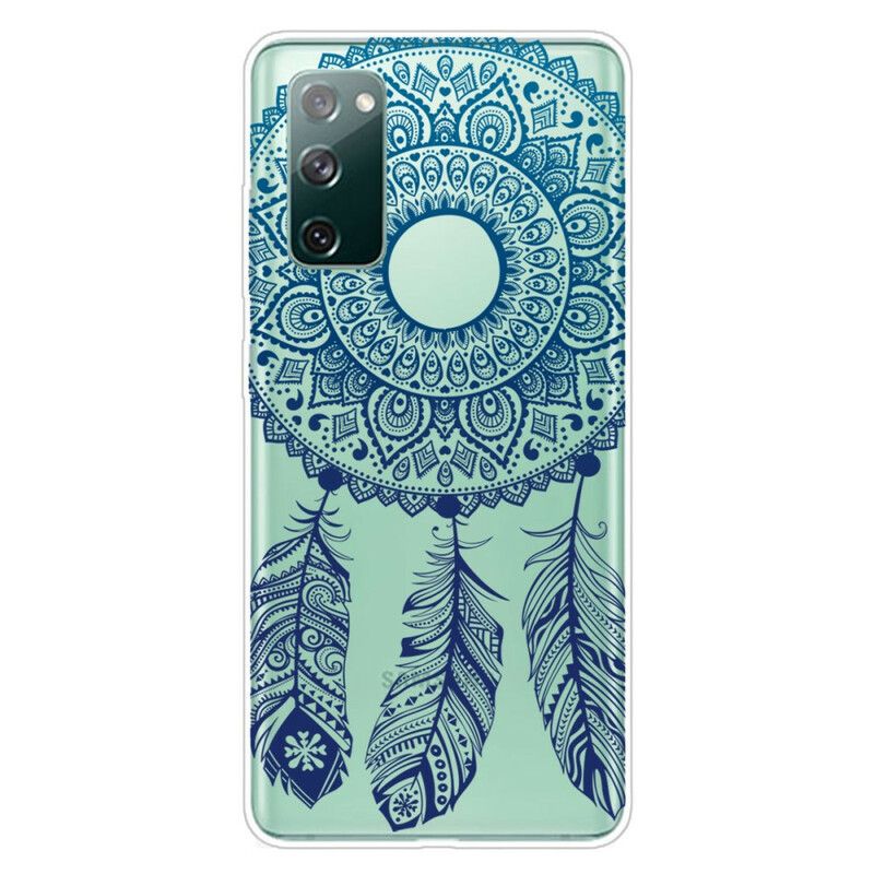 Cover Samsung Galaxy S20 FE Enkelt Blomstermandala