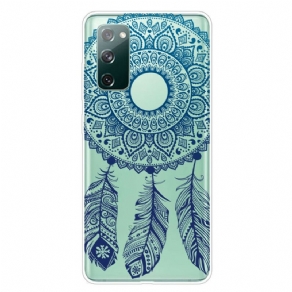 Cover Samsung Galaxy S20 FE Enkelt Blomstermandala