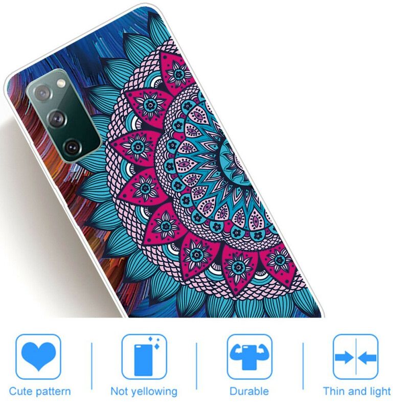 Cover Samsung Galaxy S20 FE Farverig Mandala