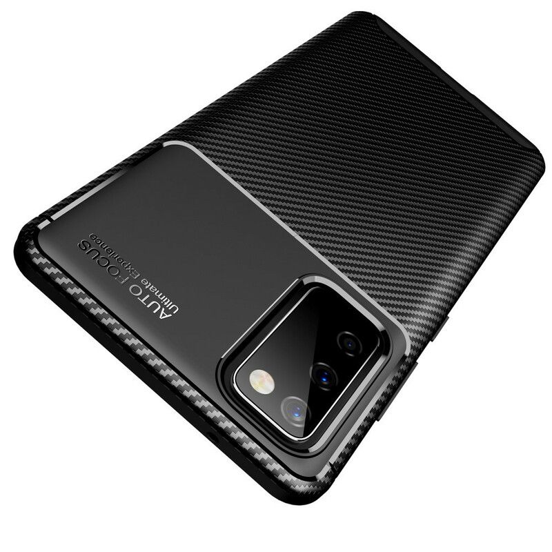 Cover Samsung Galaxy S20 FE Fleksibel Kulfibertekstur