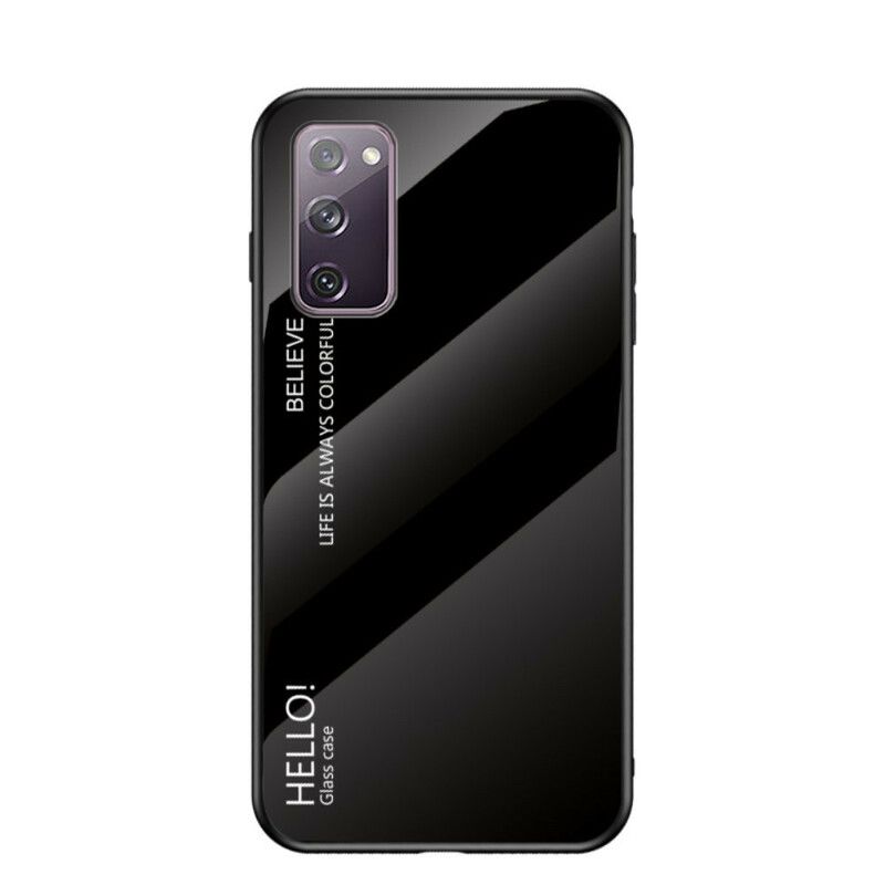 Cover Samsung Galaxy S20 FE Hej Hærdet Glas