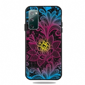 Cover Samsung Galaxy S20 FE Intens Blomster