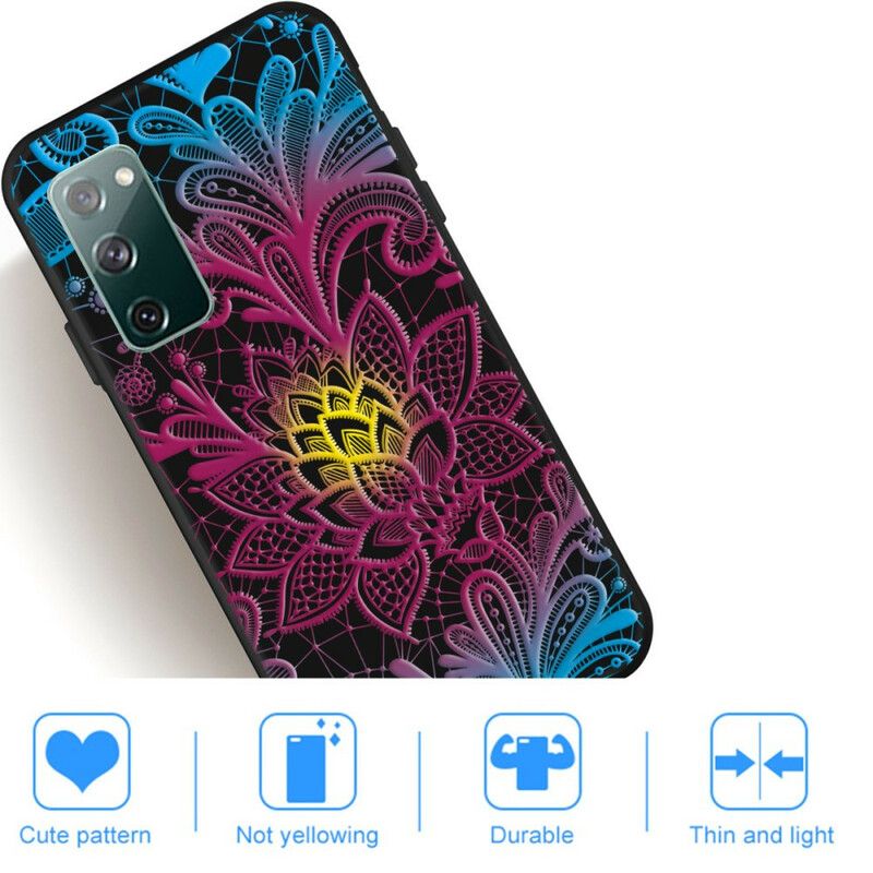 Cover Samsung Galaxy S20 FE Intens Blomster