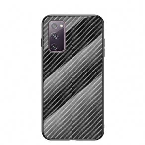 Cover Samsung Galaxy S20 FE Kulfiber Hærdet Glas