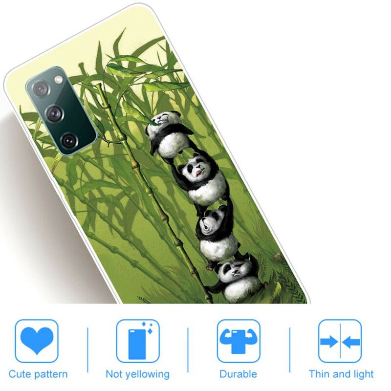 Cover Samsung Galaxy S20 FE Pandasbunke