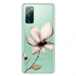 Cover Samsung Galaxy S20 FE Premium Blomster