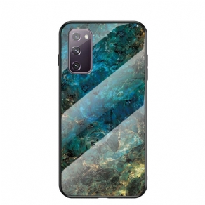 Cover Samsung Galaxy S20 FE Premium Farve Hærdet Glas