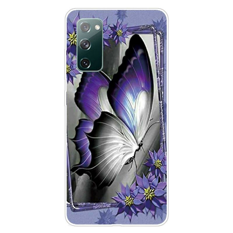 Cover Samsung Galaxy S20 FE Sommerfugle Sommerfugle