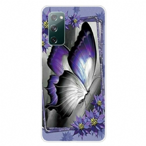 Cover Samsung Galaxy S20 FE Sommerfugle Sommerfugle