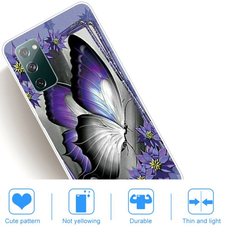 Cover Samsung Galaxy S20 FE Sommerfugle Sommerfugle