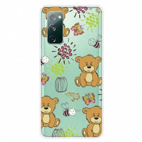 Cover Samsung Galaxy S20 FE Teddy Bears Top