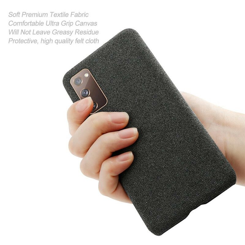 Cover Samsung Galaxy S20 FE Teksturstof