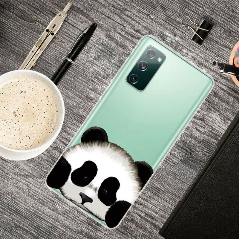 Cover Samsung Galaxy S20 FE Transparent Panda