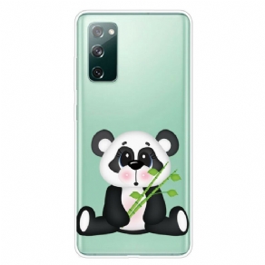 Cover Samsung Galaxy S20 FE Transparent Trist Panda