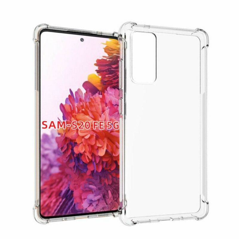 Cover Samsung Galaxy S20 FE Transparente Forstærkede Hjørner