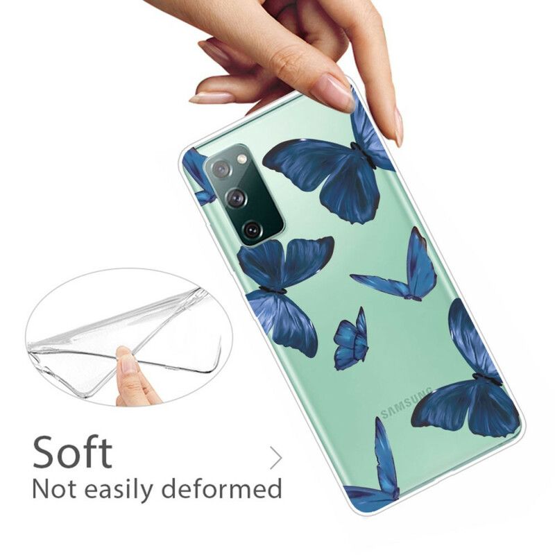 Cover Samsung Galaxy S20 FE Vilde Sommerfugle