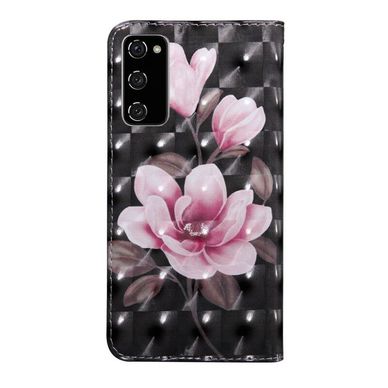 Flip Cover Samsung Galaxy S20 FE Blomsterblomster