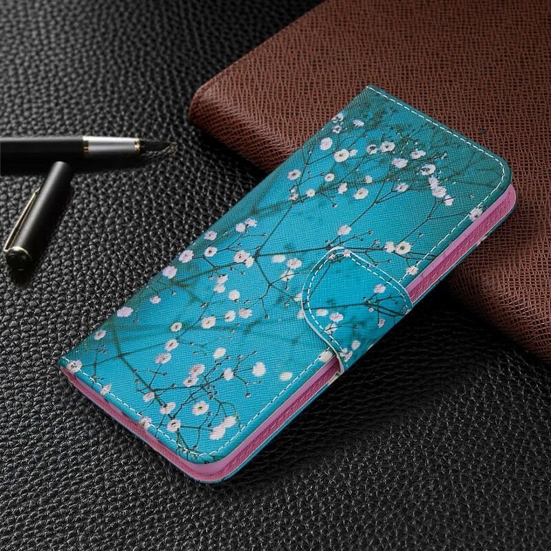 Flip Cover Samsung Galaxy S20 FE Blomstrende Træ