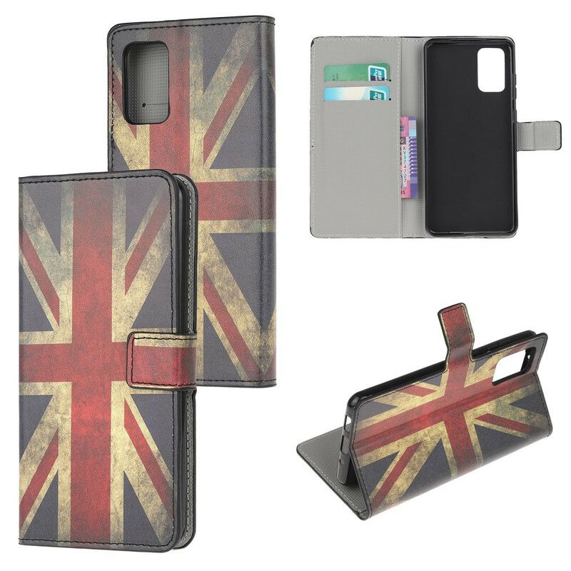 Flip Cover Samsung Galaxy S20 FE Englands Flag