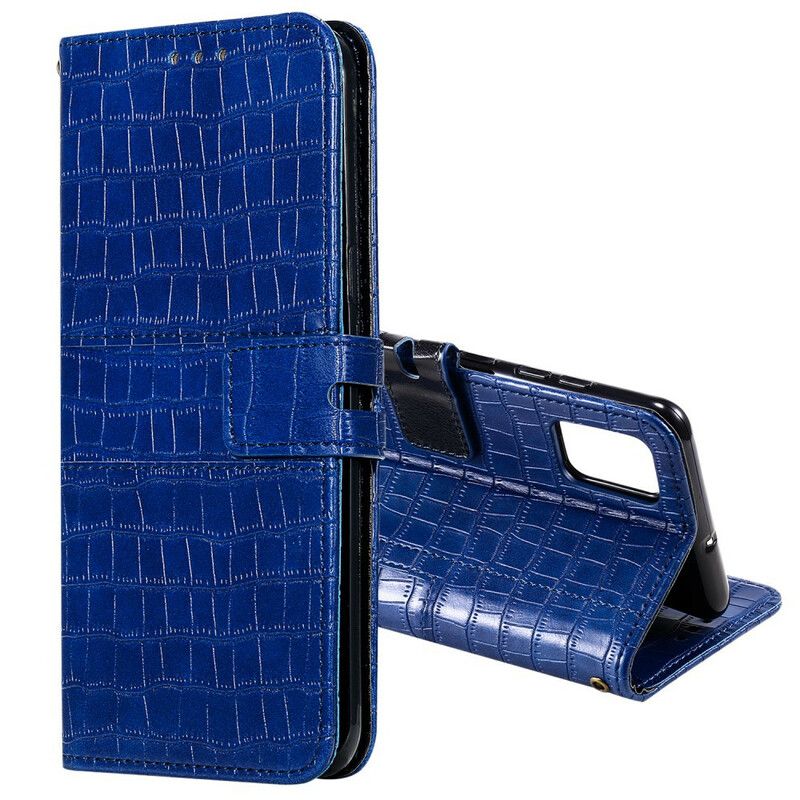 Flip Cover Samsung Galaxy S20 FE Fuldstændig Croc