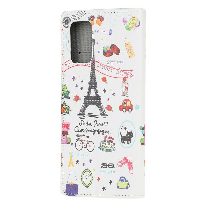 Flip Cover Samsung Galaxy S20 FE Jeg Elsker Paris