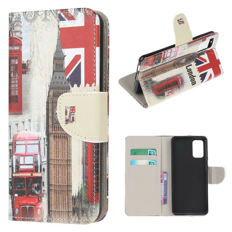 Flip Cover Samsung Galaxy S20 FE London Liv