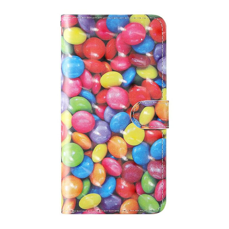 Flip Cover Samsung Galaxy S20 FE Lysplet Slik Med Snor