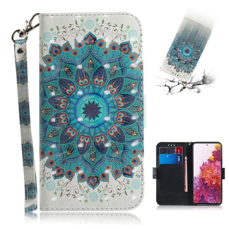 Flip Cover Samsung Galaxy S20 FE Med Snor Masterful Strappy Mandala