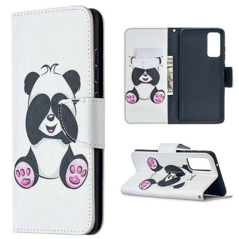 Flip Cover Samsung Galaxy S20 FE Panda Sjov