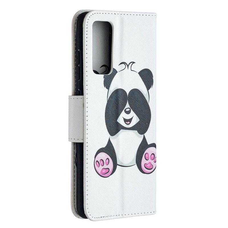 Flip Cover Samsung Galaxy S20 FE Panda Sjov