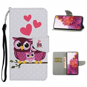 Flip Cover Samsung Galaxy S20 FE Uglefamilie Med Snor