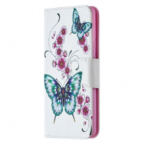 Flip Cover Samsung Galaxy S20 FE Vidunderlige Sommerfugle