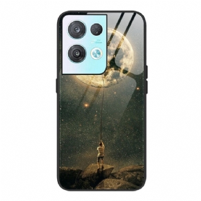 Cover Oppo Reno 8 Pro Hærdet Glas Månemand