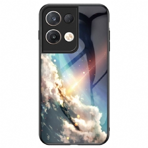 Cover Oppo Reno 8 Pro Hærdet Glasmønster