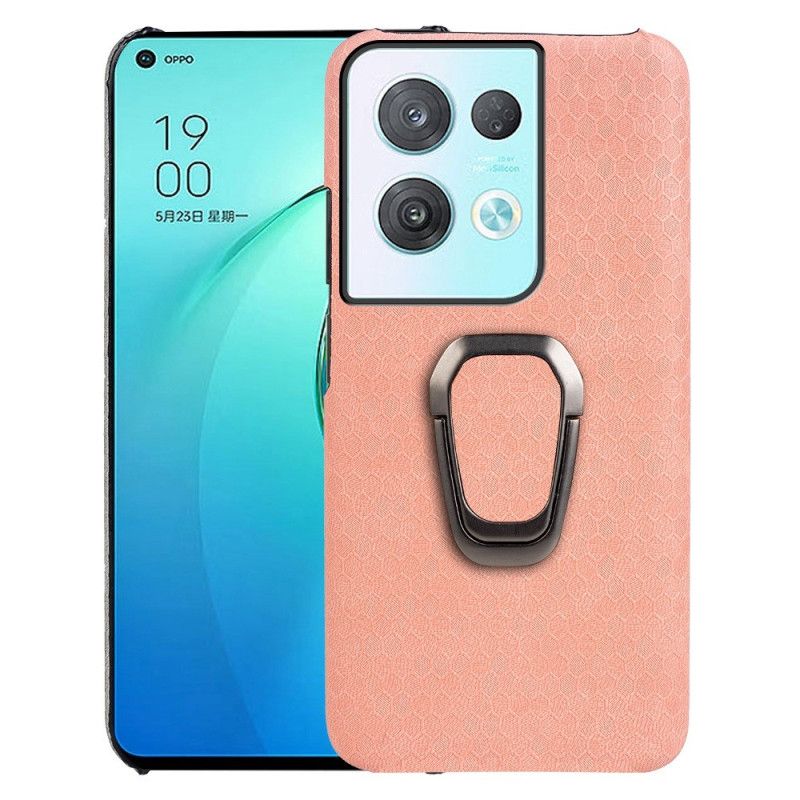 Cover Oppo Reno 8 Pro Honeycomb Med Ring-støtte