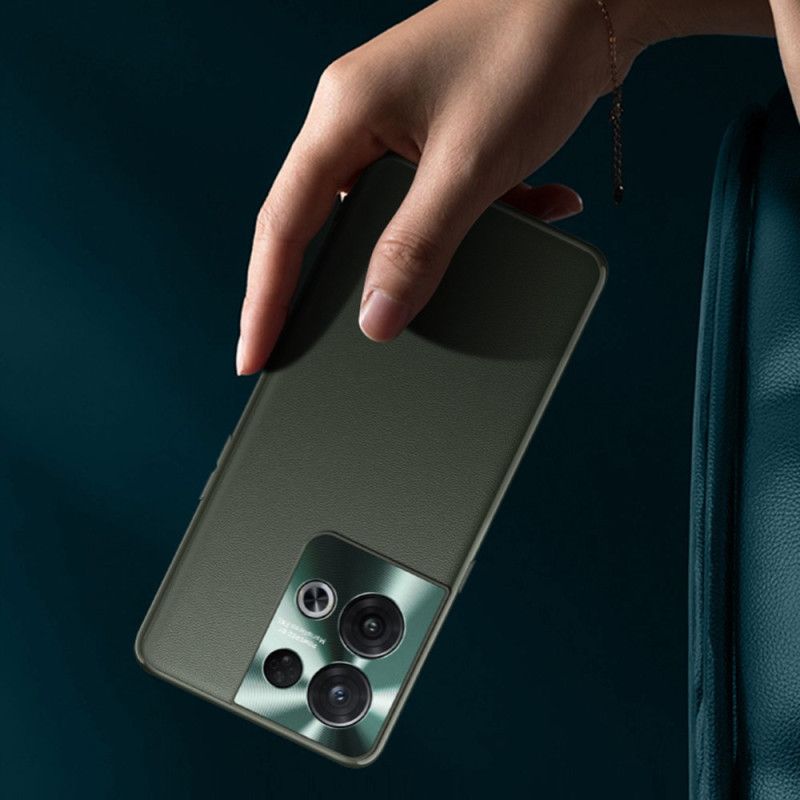 Cover Oppo Reno 8 Pro Premium Imiteret Læder