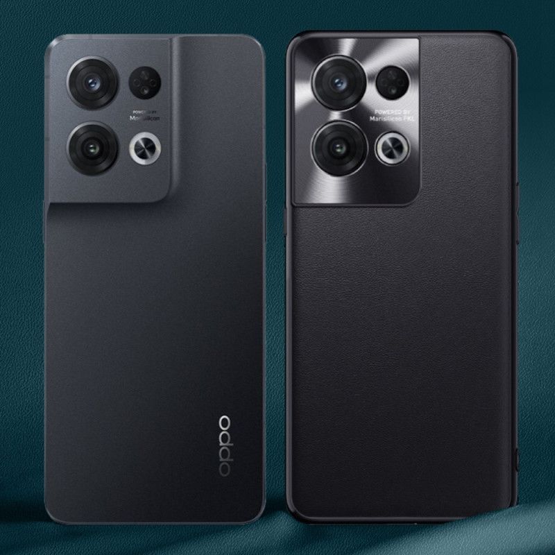 Cover Oppo Reno 8 Pro Premium Imiteret Læder