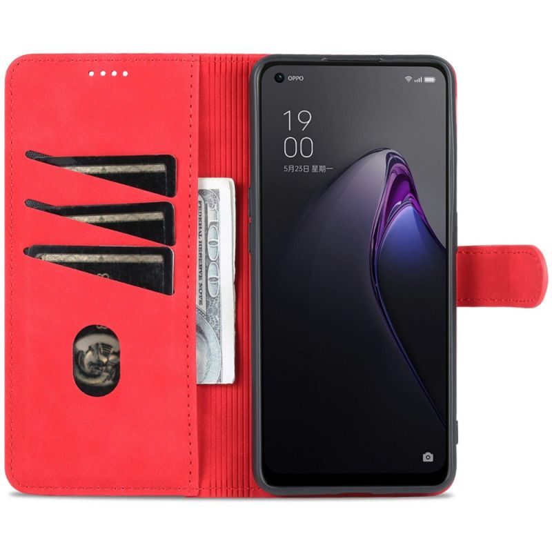 Flip Cover Oppo Reno 8 Pro Azns Læderstil