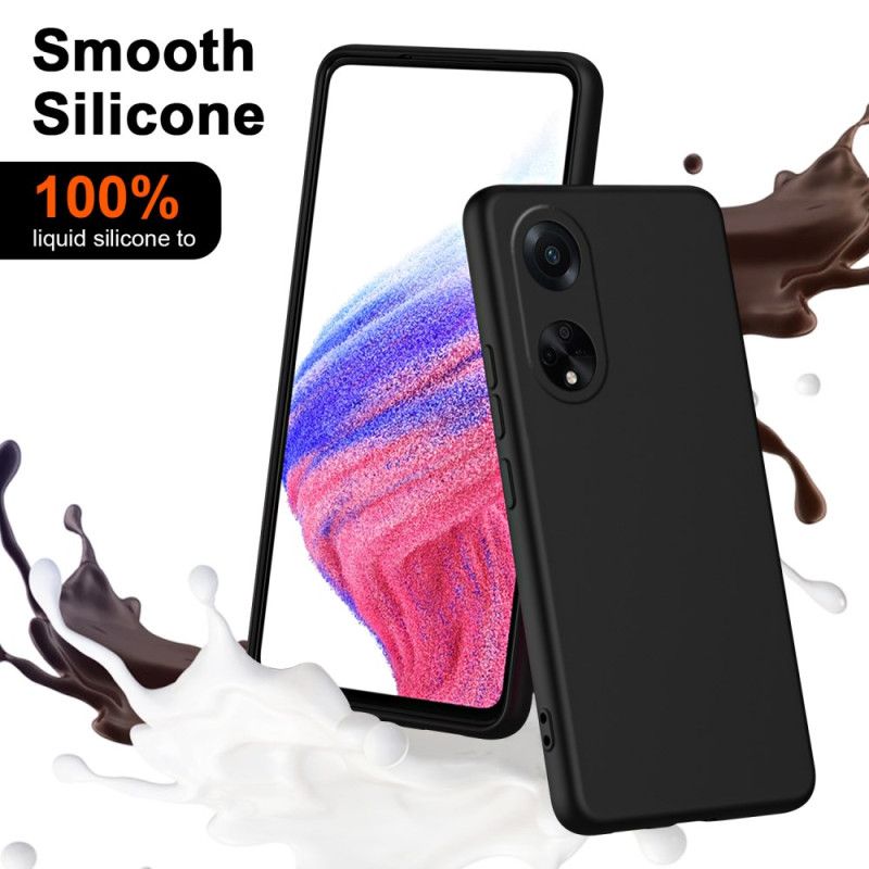 Cover Oppo A98 5g Telefon Etui Flydende Silikone Strop