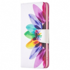 Flip Cover Oppo A98 5g Akvarelblomst